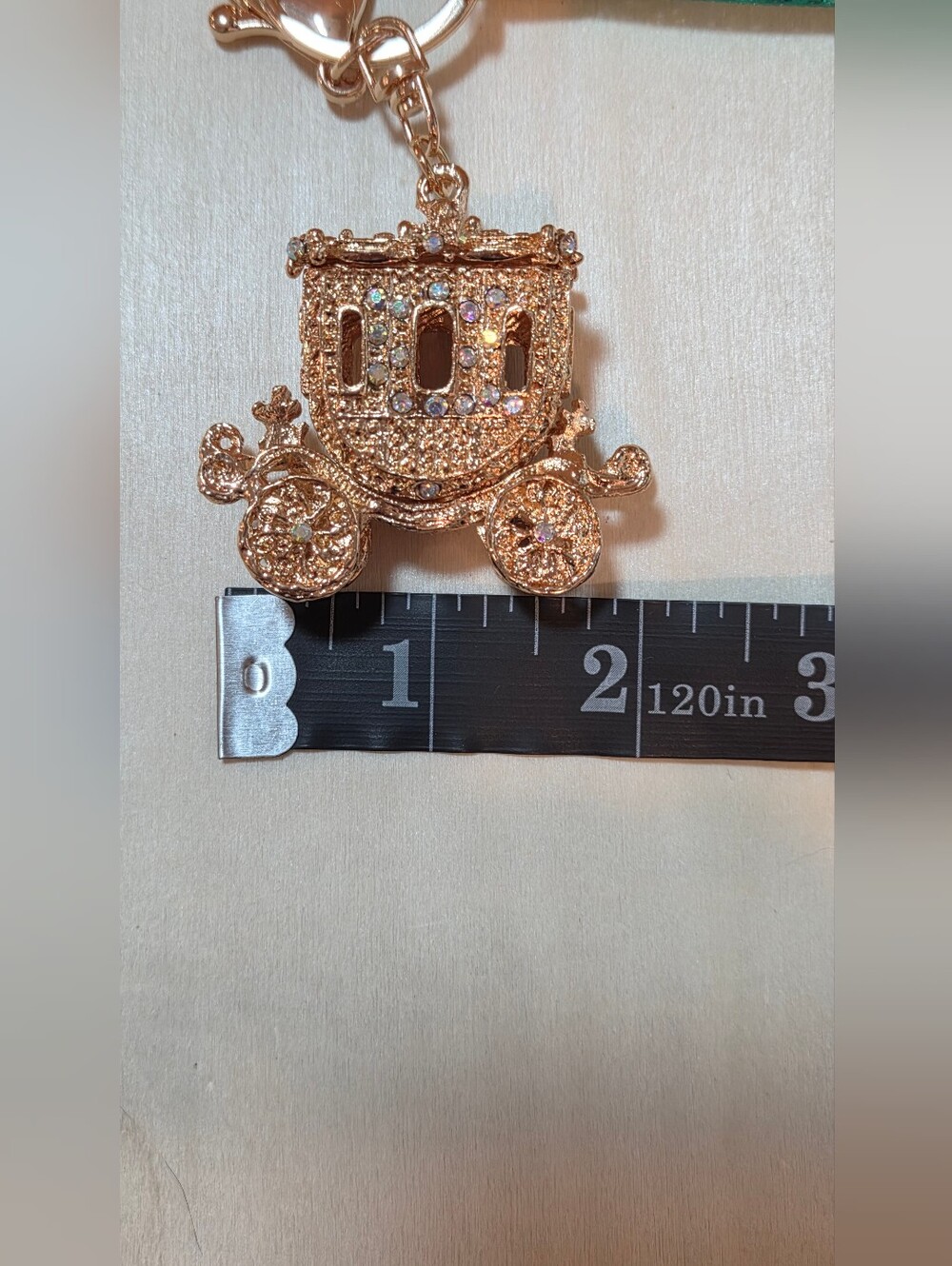 ✨ Luxury Rhinestone Cinderella Carriage Bag Charm & Keychain ✨ - Picture 14 of 16